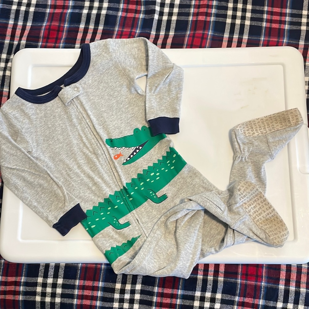 Carter’s & The Children’s Place PJs Set 24M(2T) Crocodile, Christmas & Ocean Set